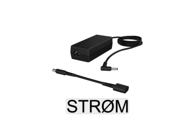 Ladere, adaptere og batterier