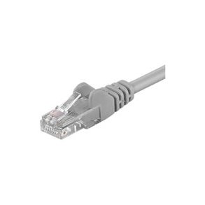 Goobay CAT 6 U/UTP CCA 1m Grey