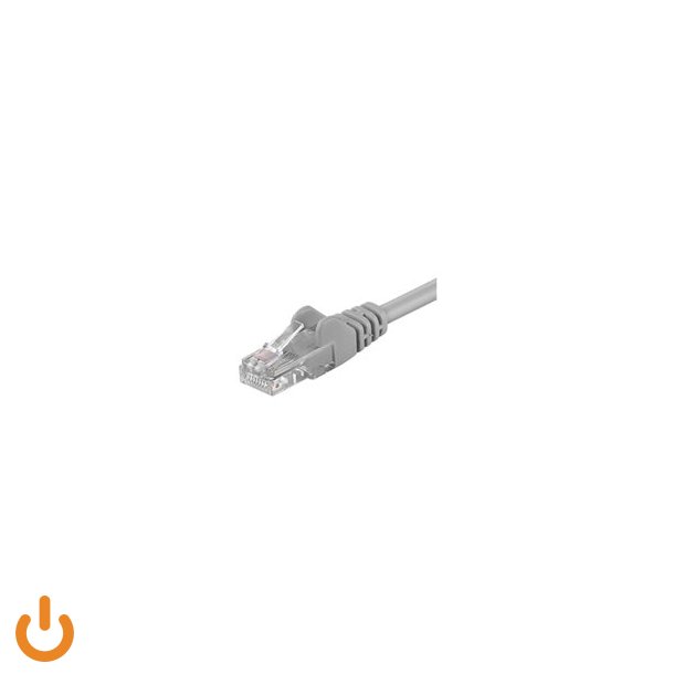 Goobay CAT 6 U/UTP CCA 1m Grey