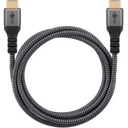 Goobay HDMI 2.1 kabel 8K 60Hz 1 m Slv
