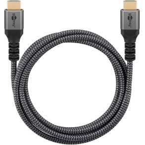 Goobay HDMI 2.1 kabel 8K 60Hz 1 m Slv