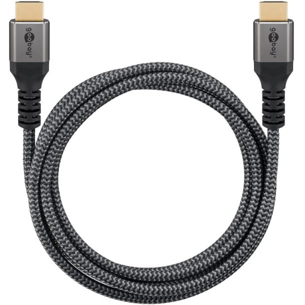 Goobay HDMI 2.1 kabel 8K 60Hz 2 m Slv