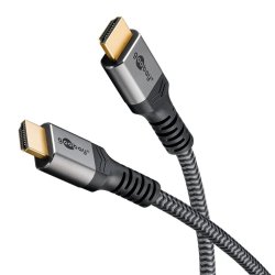 Goobay HDMI 2.1 kabel 8K 60Hz 1 m Slv