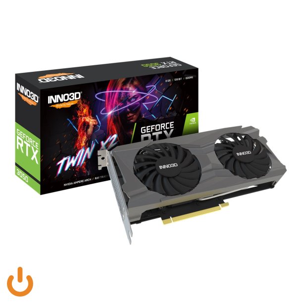 (Ny) Inno3D GeForce RTX 3050 TWIN X2 8GB