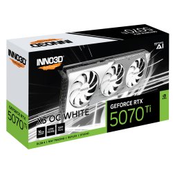 (Ny) Inno3D GeForce RTX 5070 Ti X3 OC White 16GB GDDR7