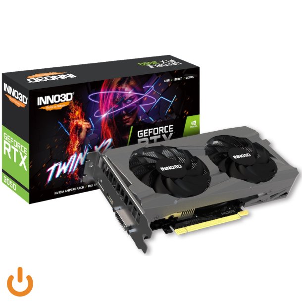 Inno3D Geforce RTX 3050 V2 Twin X2 6GB GDDR6