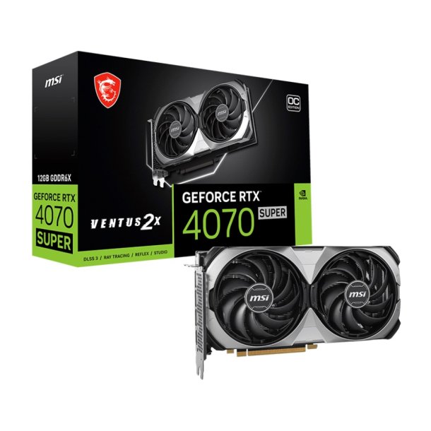 MSI GeForce RTX 4070 SUPER 12GB Ventus 2X OC