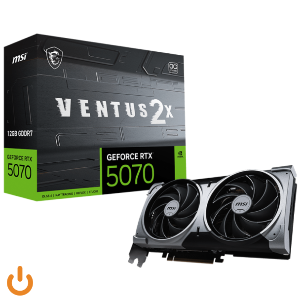 MSI GeForce RTX 5070 12G VENTUS 2X OC 12GB