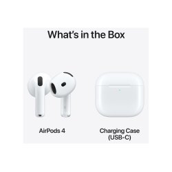 (Ny) Apple AirPods 4. gen (2024) med Active Noise Cancellation