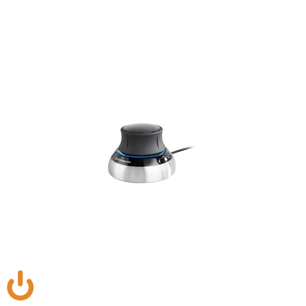 (Ny) 3Dconnexion SpaceMouse Compact Kabling Sort Slv