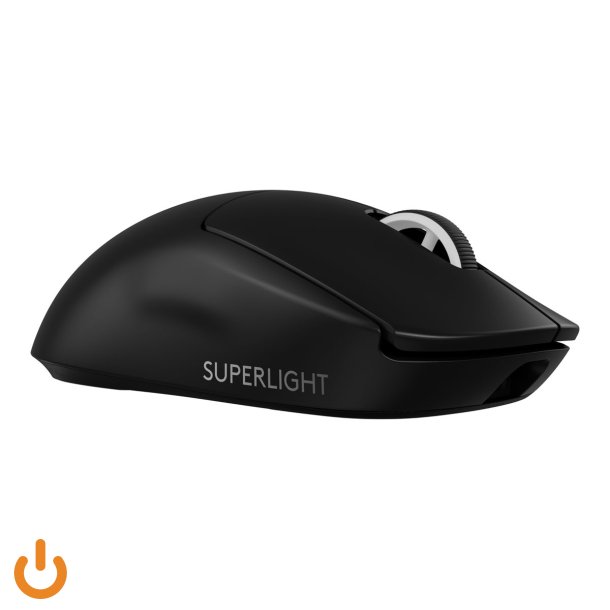 Logitech G PRO X SUPERLIGHT 2 Optisk Trdls Sort