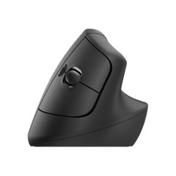 Logitech Lift Vertical Ergonomic Mouse Optisk Trdls Sort