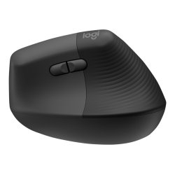 Logitech Lift Vertical Ergonomic Mouse Optisk Trdls Sort