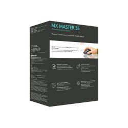 (Ny) Logitech Master Series MX MASTER 3S Optisk Trdls Sort