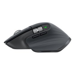 (Ny) Logitech Master Series MX MASTER 3S Optisk Trdls Sort