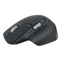 (Ny) Logitech Master Series MX MASTER 3S Optisk Trdls Sort