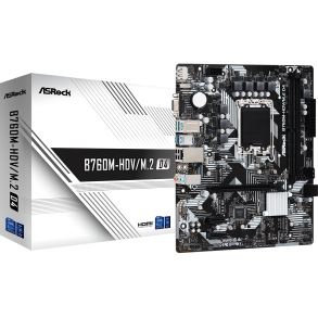 (Ny) ASRock B760M-HDV/M.2 D4 Micro-ATX LGA1700 Intel B760