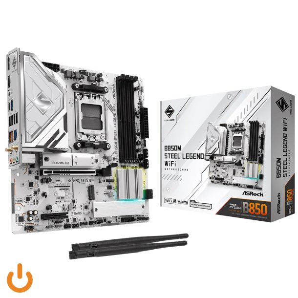 (Ny) ASRock B850M Steel Legend WiFi mATX AM5