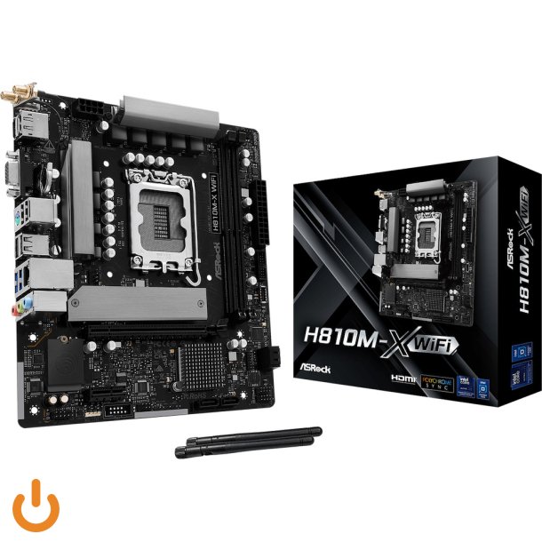 (Ny) ASRock H810M-X WiFi Micro-ATX LGA1851