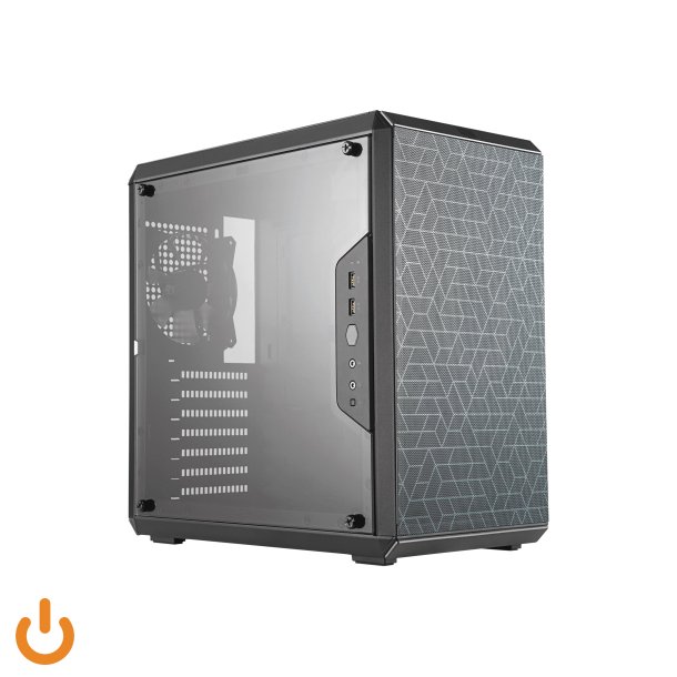 (Ny) Cooler Master MasterBox Q500L Trn ATX Ingen strmforsyning Sort