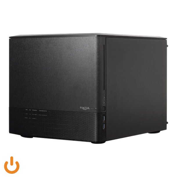 (Ny) Fractal Design Node 804 Trn Micro-ATX Ingen strmforsyning Sort