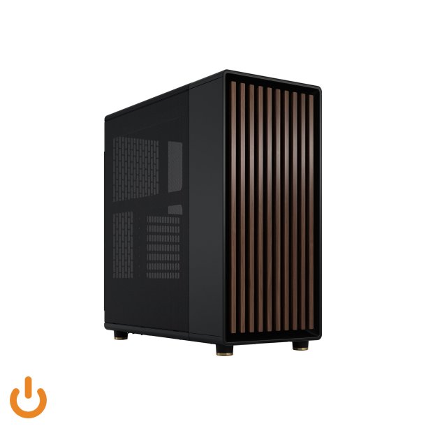 (Ny) Fractal Design North Trn ATX Ingen strmforsyning Sort