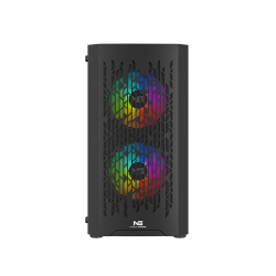 Nordic Gaming Fenris RGB Mini Trn micro-ATX Ingen strmforsyning Sort