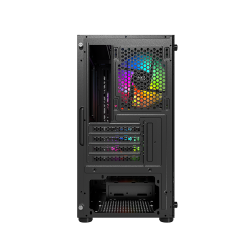 Nordic Gaming Fenris RGB Mini Trn micro-ATX Ingen strmforsyning Sort