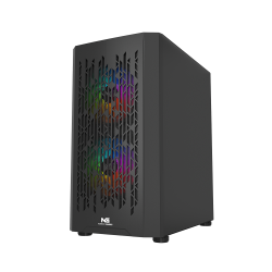 Nordic Gaming Fenris RGB Mini Trn micro-ATX Ingen strmforsyning Sort