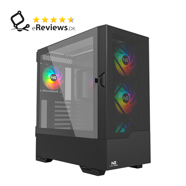Nordic Gaming Munin RGB Trn ATX Ingen Strmforsyning Sort