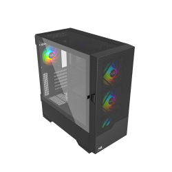 Nordic Gaming Munin RGB Trn ATX Ingen Strmforsyning Sort