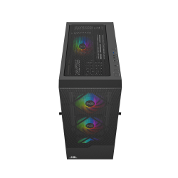 Nordic Gaming Munin RGB Trn ATX Ingen Strmforsyning Sort