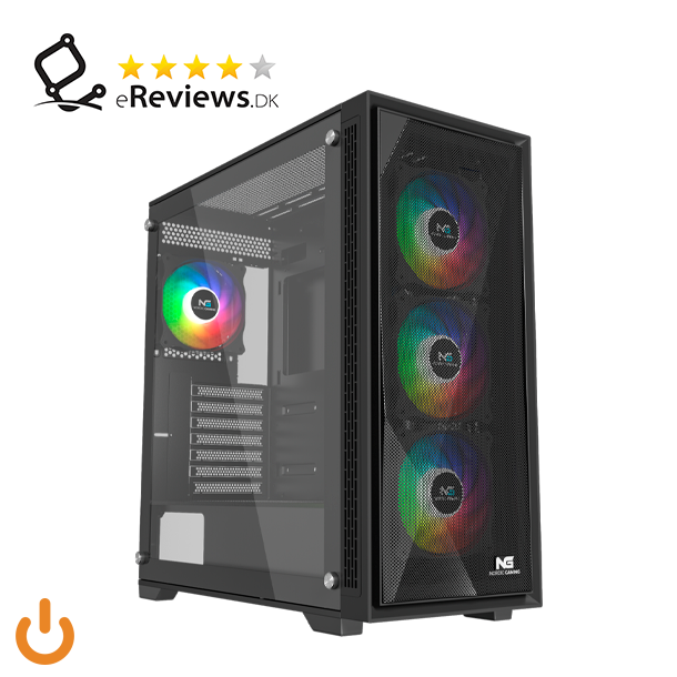 Nordic Gaming Nidhug RGB Trn ATX Inten Strmforsyning Sort