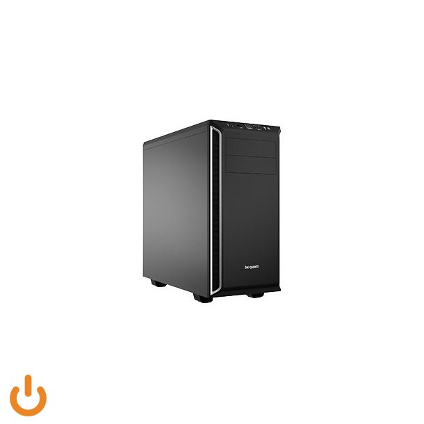 (Ny) be quiet! Pure Base 600 Trn ATX Ingen strmforsyning Sort