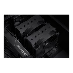 (Ny) Noctua NH-D15 Processor-kler 1-pack Sort 140 mm