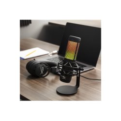 HyperX QuadCast S Mikrofon Kabling -36dB Tovejs Stereo Kardioide Omni-directional Sort