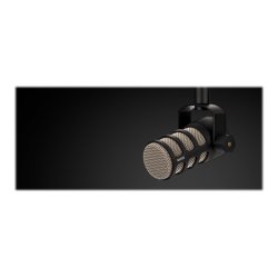 RDE PodMic Mikrofon Kabling -57dBV/Pascal Kardioide Sort Slv