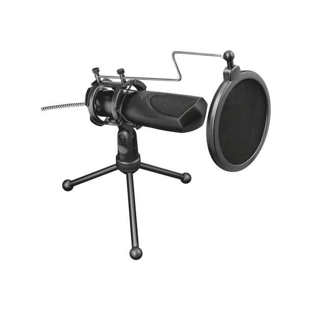 Trust Gaming GXT 232 Mikrofon Kabling Omni-directional Sort