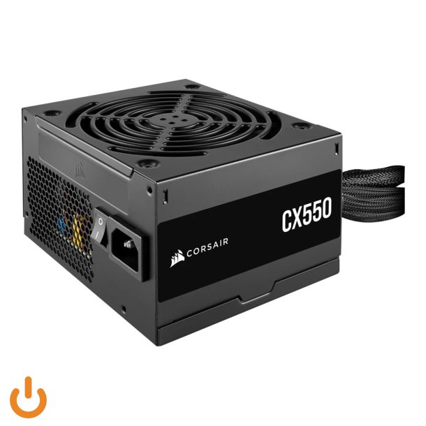 CORSAIR CX Series CX550 Strmforsyning 550Watt