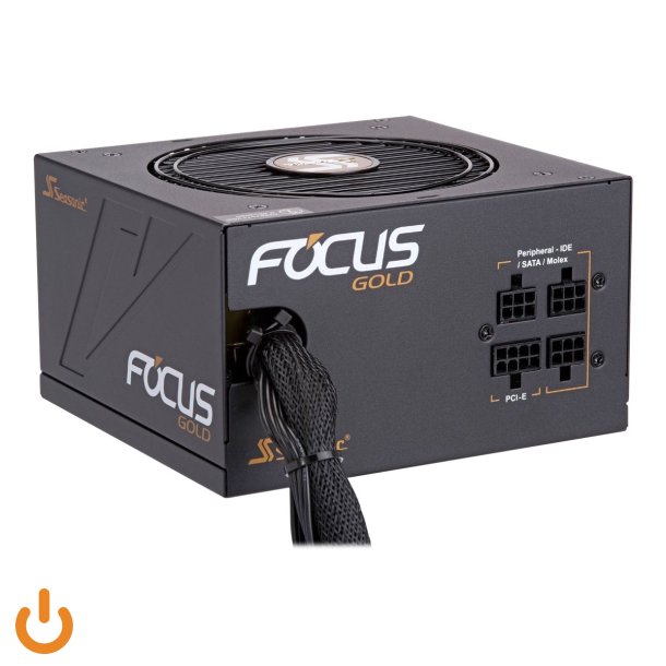 (Ny) Seasonic FOCUS Gold SSR-750FM Strmforsyning 750Watt