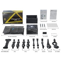 Seasonic Focus GX-750 V4 ATX 3 Str�mforsyning 750Watt