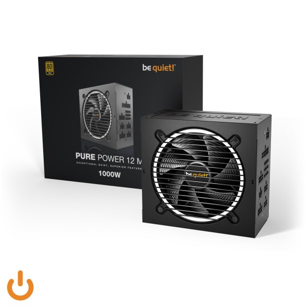 be quiet! Pure Power 12 1000W Strmforsyning