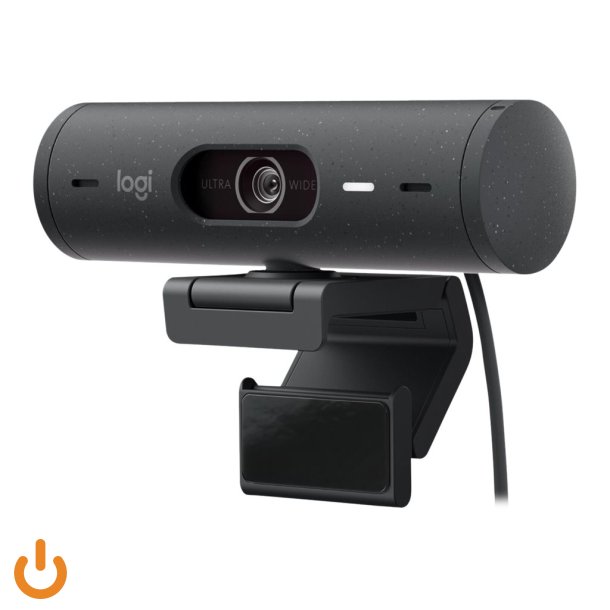 Logitech BRIO 500 1920 x 1080 Webcam Fortrdet