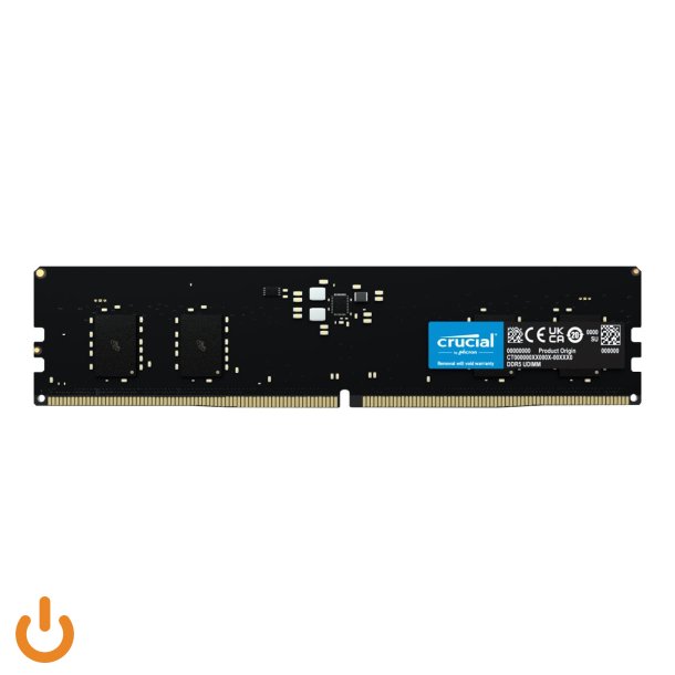 (Ny) Crucial DDR5 8GB 4800MHz CL40 Ikke-ECC