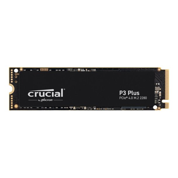 Crucial Solid state-drev P3 Plus 1TB M.2 PCI Express 4.0 (NVMe)
