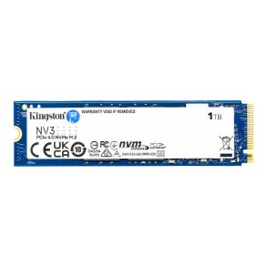 Kingston Solid state-drev NV3 1TB M.2 PCI Express 4.0 x4 (NVMe)