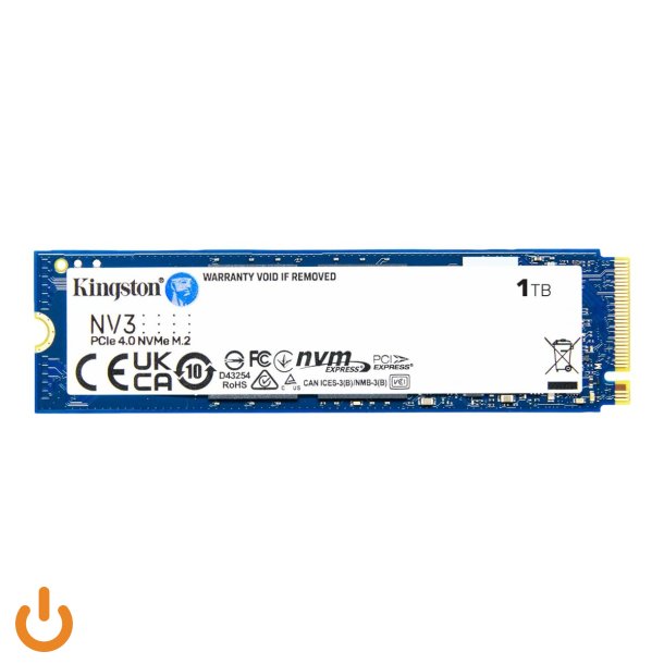 Kingston Solid state-drev NV3 1TB M.2 PCI Express 4.0 x4 (NVMe)