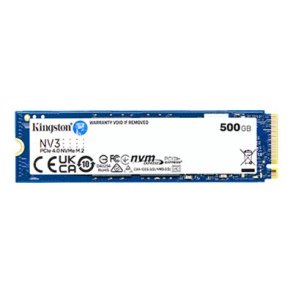 Kingston Solid state-drev NV3 500GB M.2 PCI Express 4.0 x4 (NVMe)