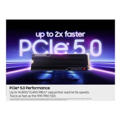 Samsung 9100 PRO Solid state-drev MZ-VAP2T0 2TB M.2 PCI Express 5.0 x4 (NVMe)