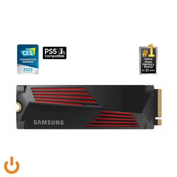 Samsung 990 PRO Solid state-drev MZ-V9P4T0CW 4TB M.2 PCI Express 4.0 x4 (NVMe)